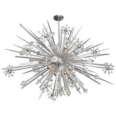 Glamorous Custom Rock Crystal Sputnik 11