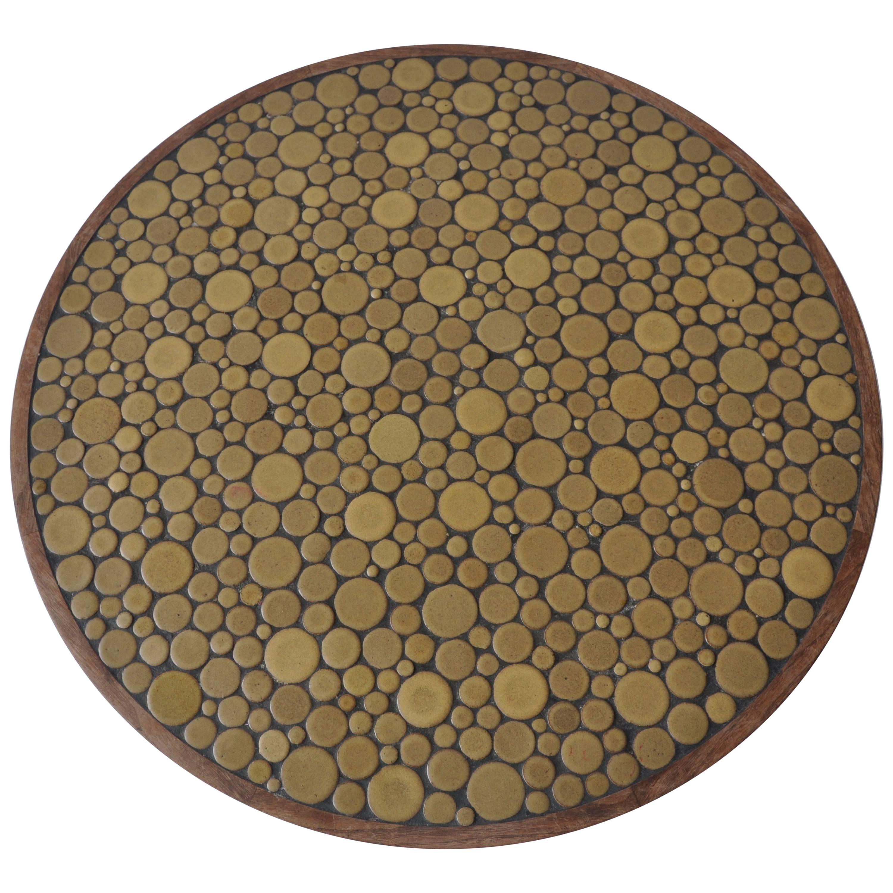 Ceramic Tile-Top Coffee Table by Gordon and Jane Martz
