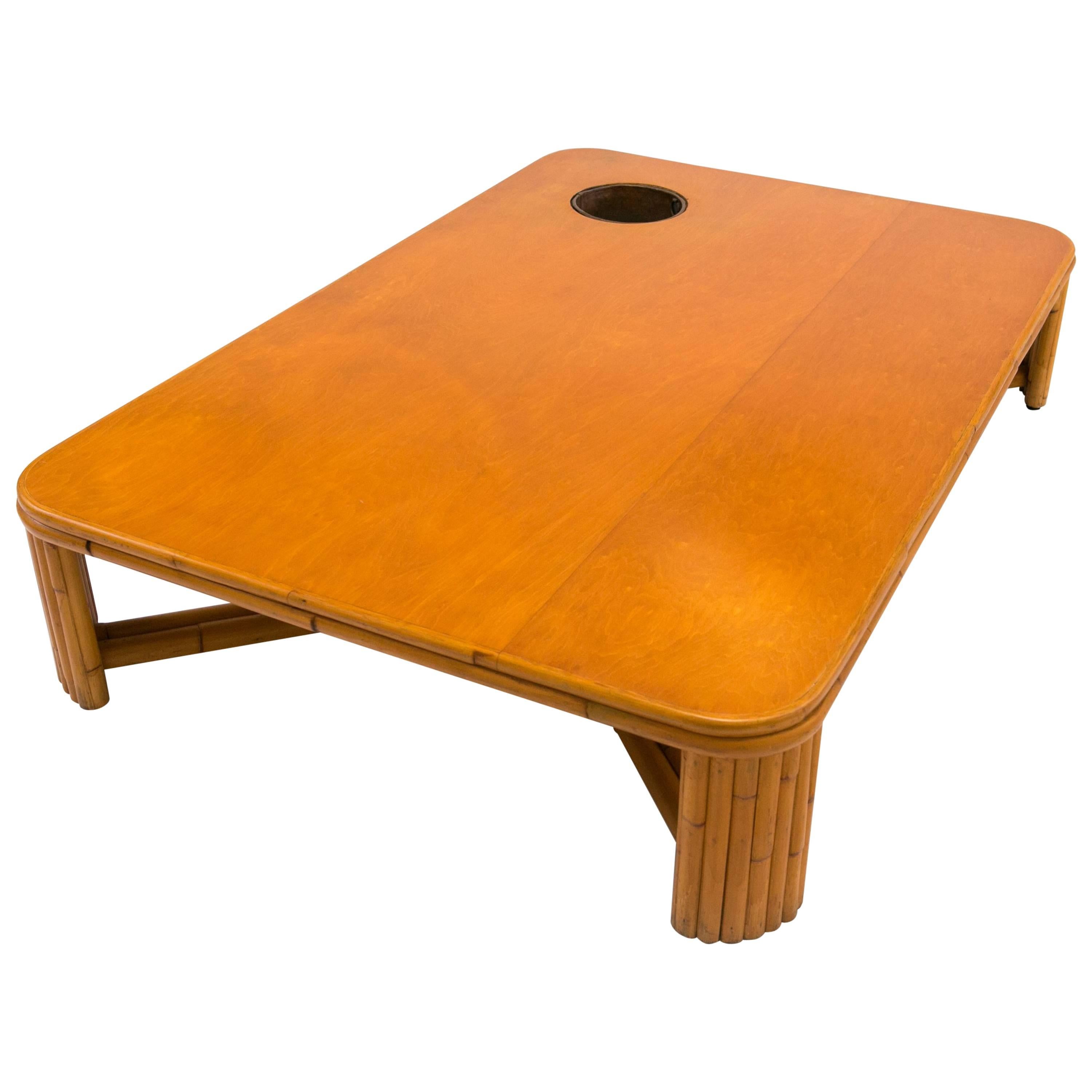 Bamboo Coffee Table, Svenskt Tenn, 1960s For Sale