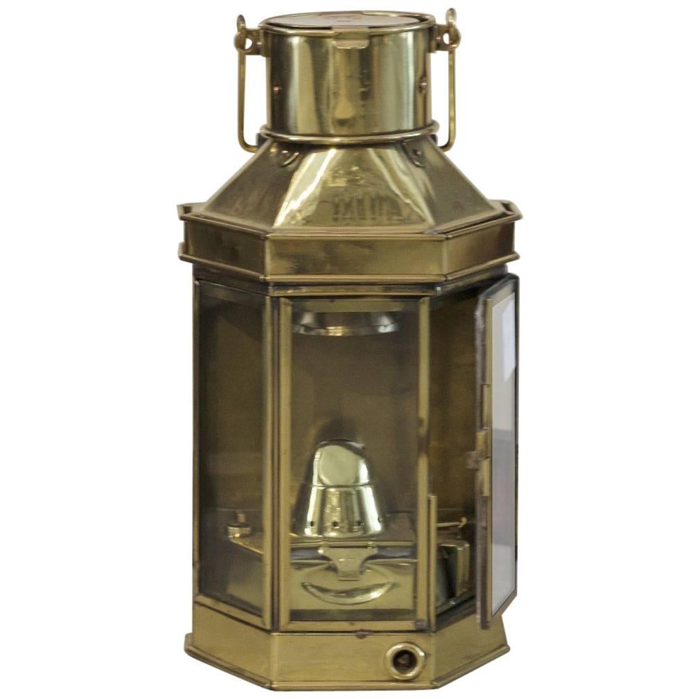 Authentic Bulpit Cabin Lantern For Sale