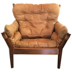 John Mortensen Lounge Chair Model 4521 for Magnus Olesen