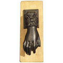Small Iron Door Knocker from France 8