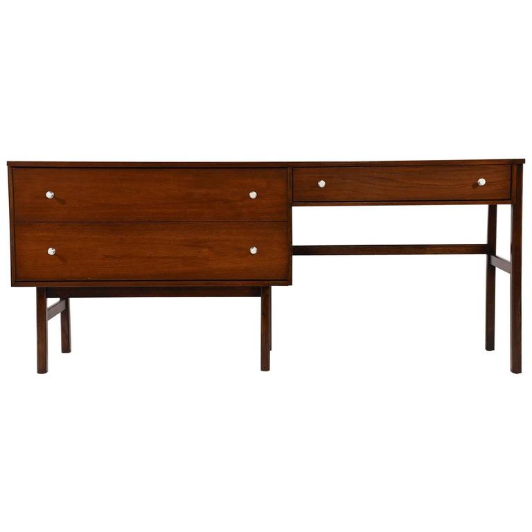 Impressive MidCentury Modern LShaped Executive Desk at 1stdibs