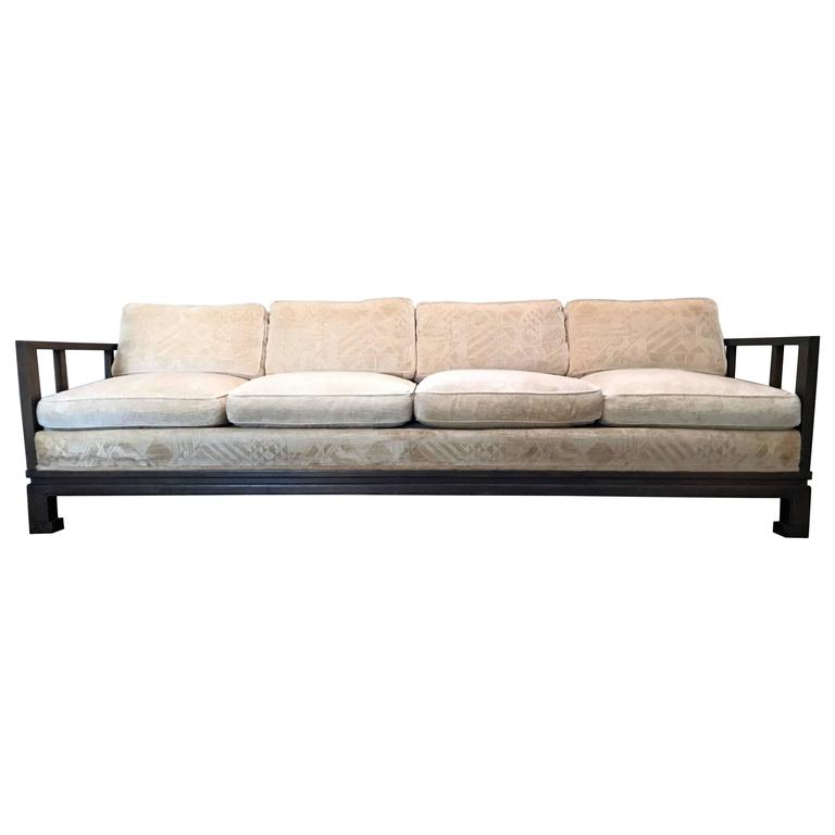 Michael Taylor for Baker Far East Collection Sofa at 1stDibs