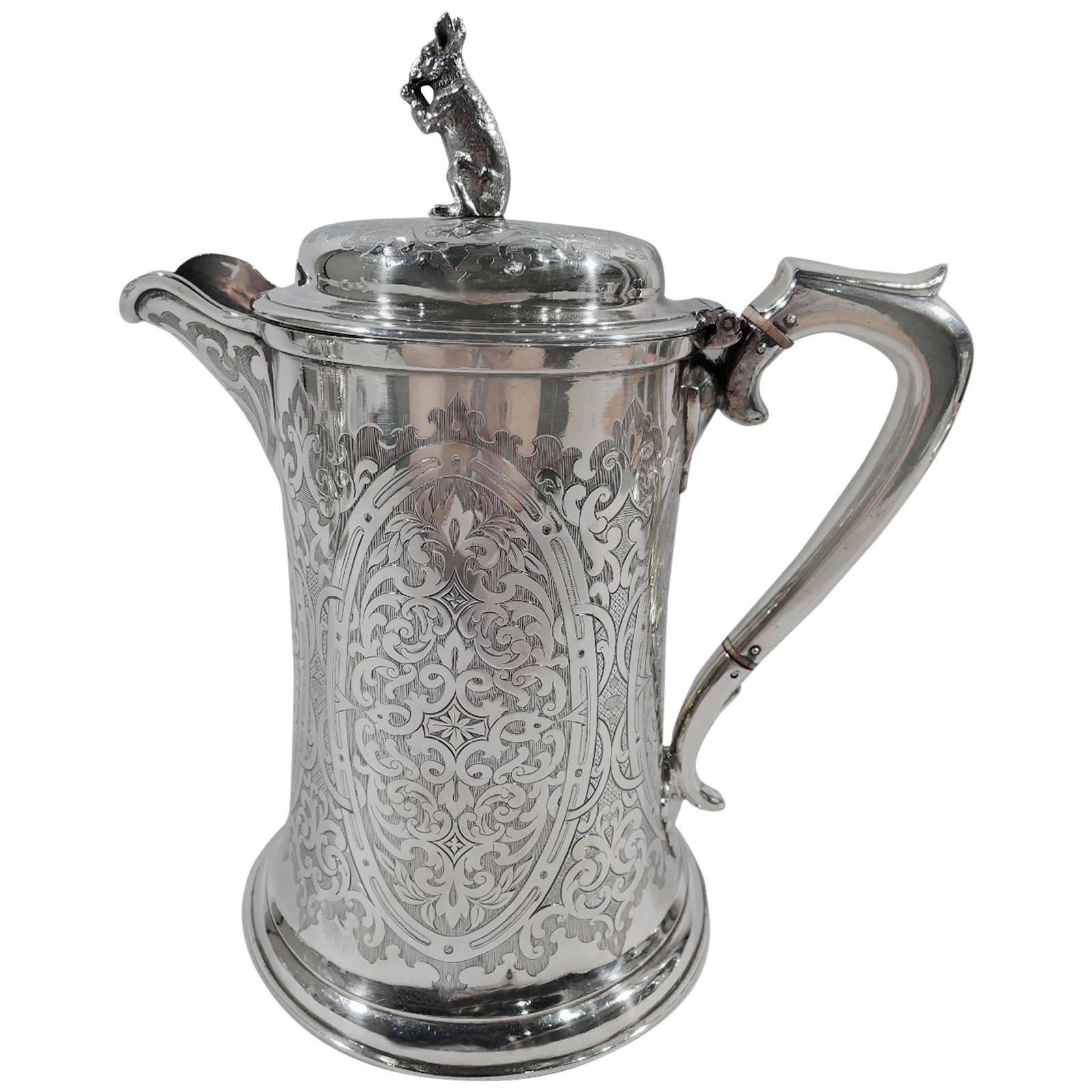 Antique Scottish Sterling Silver Coffeepot