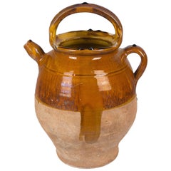 French Terracotta Vinaigrier or Vinegar Pot