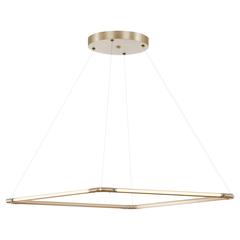 Bec Brittain Zelda Brass LED Chandelier 2