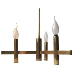 Mid-Century Sculptural Chandelier by Gaetano Sciolari for Sciolari, Italy, 1960s 8