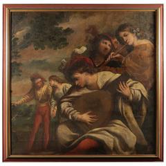 Oil Painting on Canvas by Pietro Della Vecchia, Venice 7