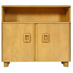 Gilbert Rohde Inspired Heywood Wakefield Credenza with Glass Top