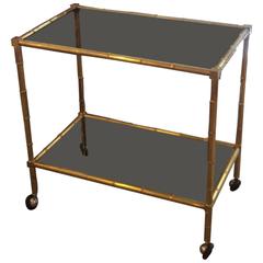 Italian Brass Bar Cart, 1960 7