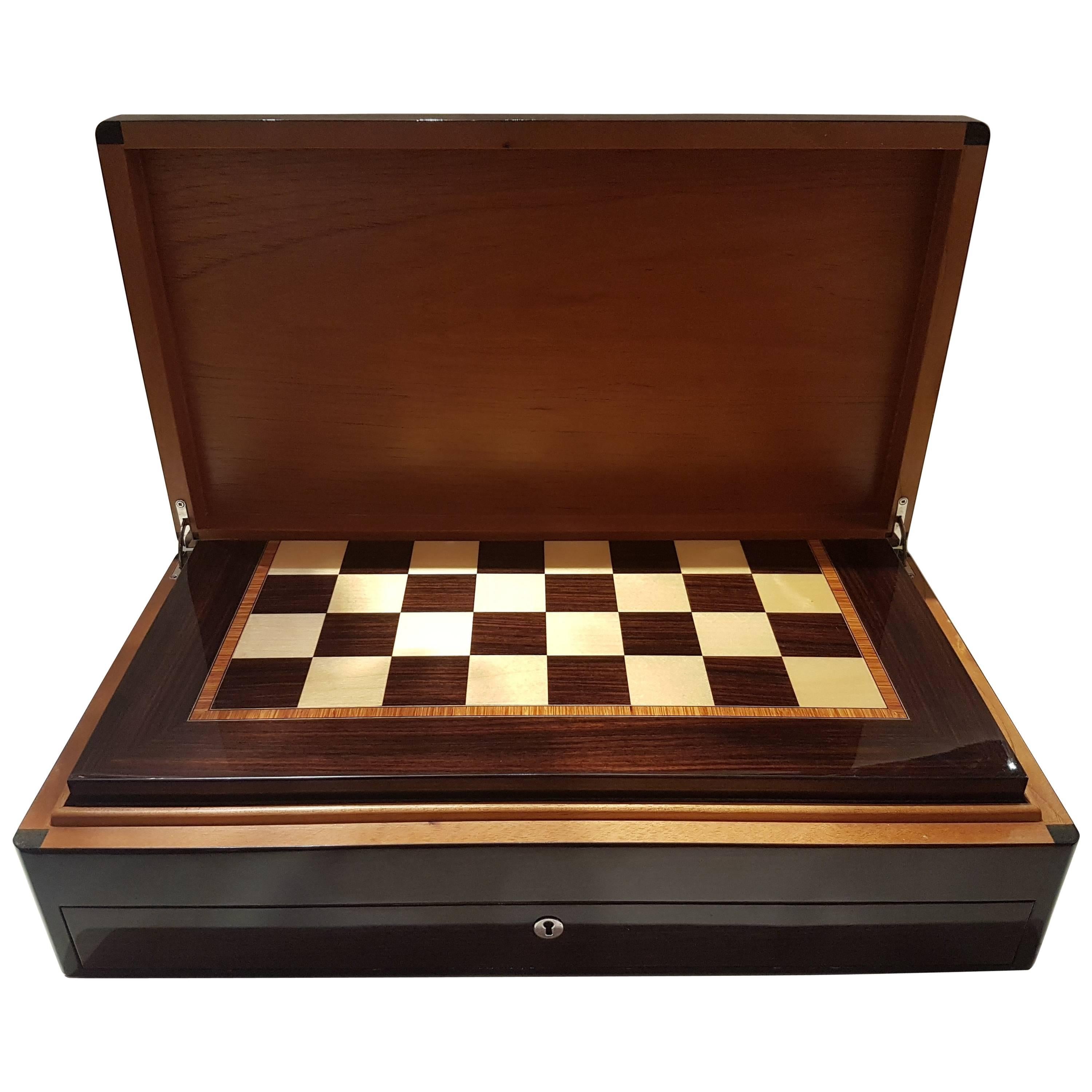 English Limited Edition Silver Gilt Erotic Chess For Sale