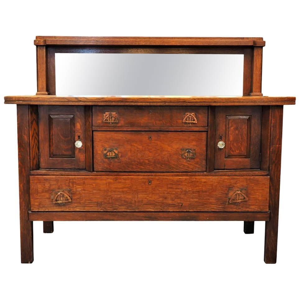 Gustav Stickley Style Sideboard