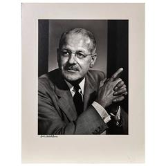 Yousuf Karsh Photographic Portrait Karl Pollak, circa 1960 11