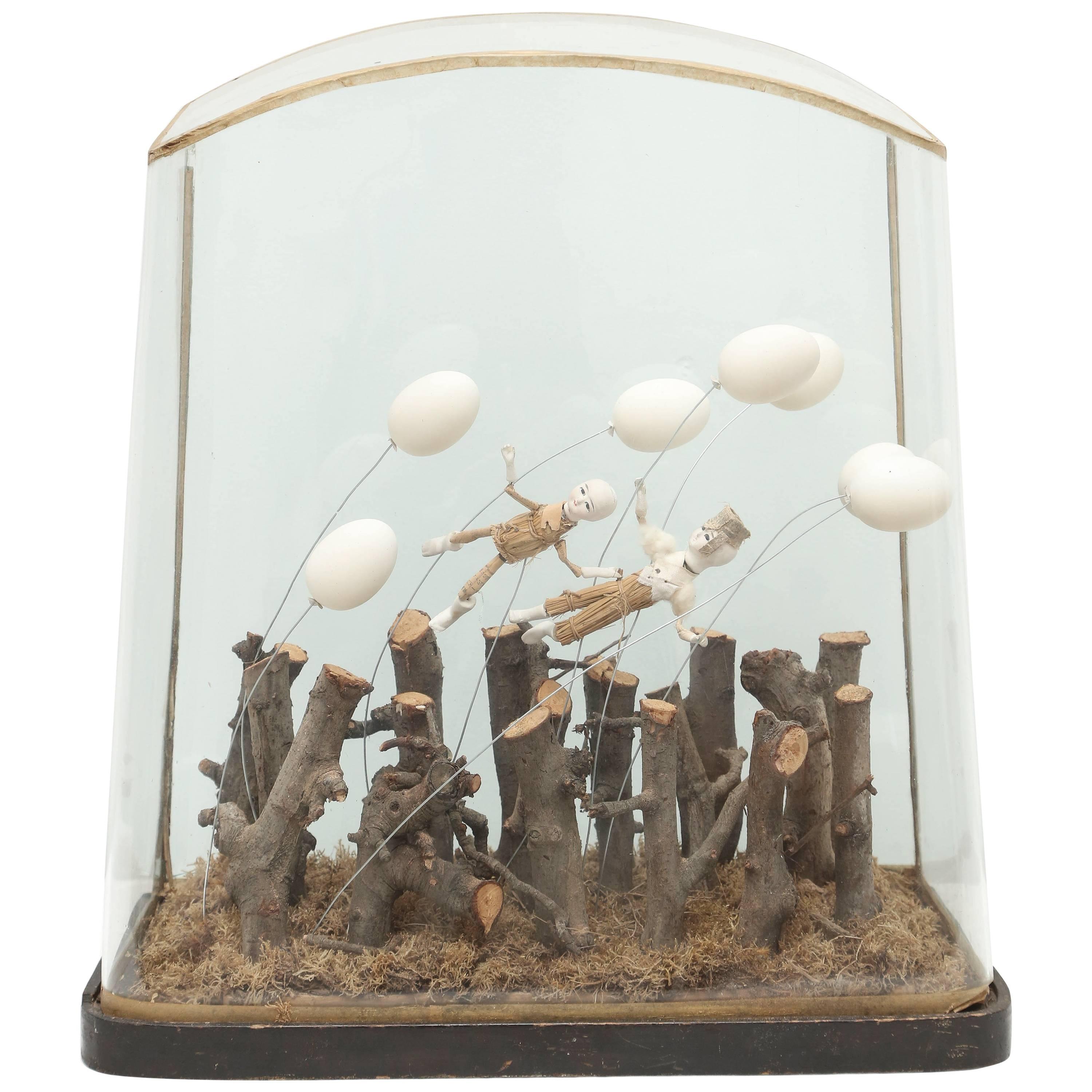 Whimsical Fantasy Tabletop Diorama For Sale