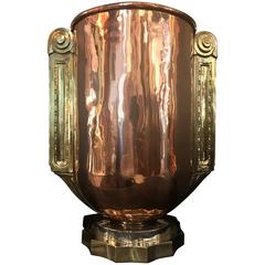 French Art Deco Magnum Ice Cooler or Vase 1