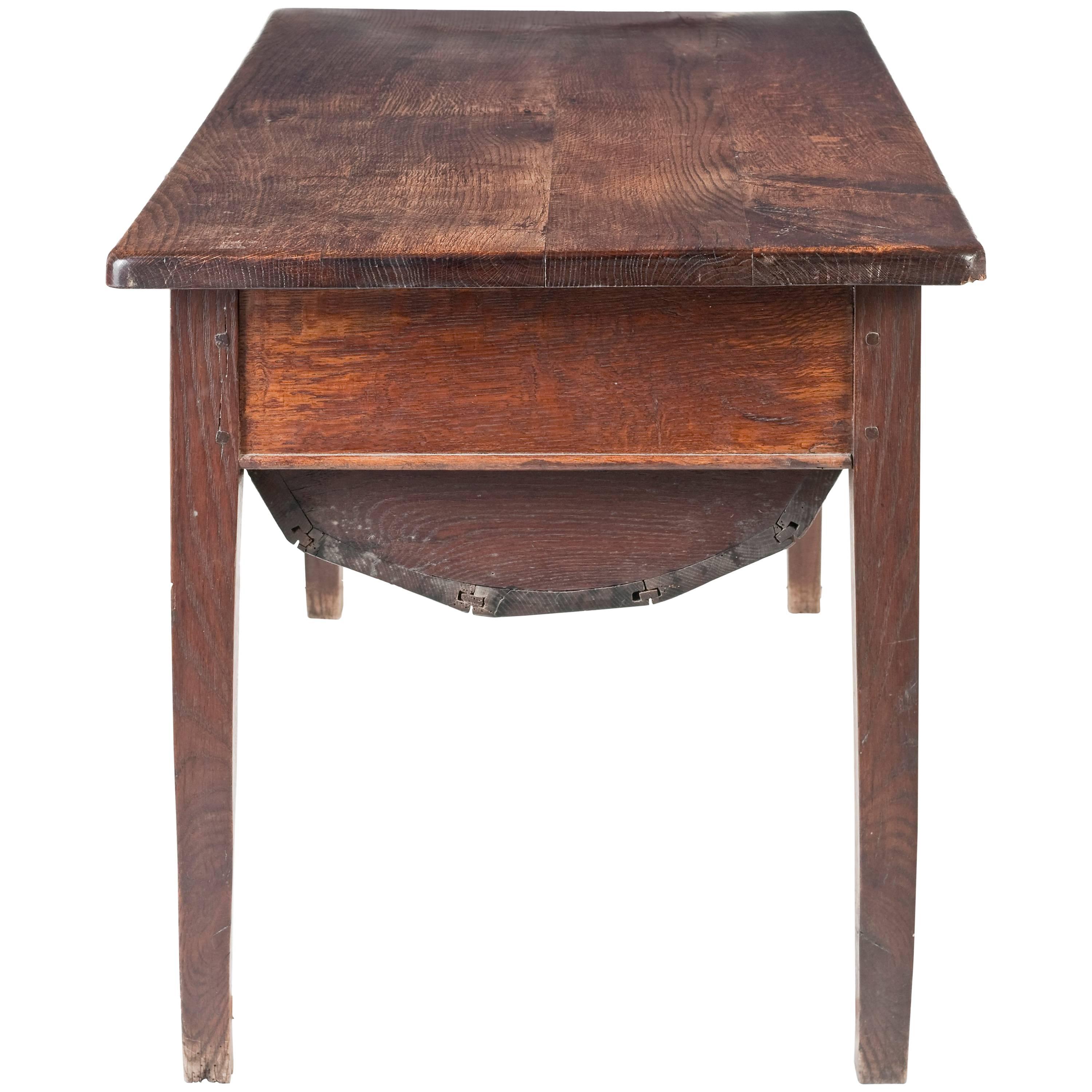 First Half of the 19th Century French Oak Dough Bin For Sale