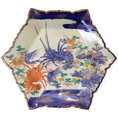 Japanese 
Imari
 Crustaceans Plate