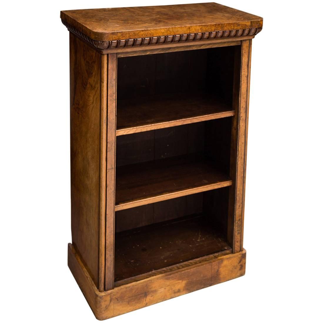 William IV Pollard Oak Bookcase For Sale