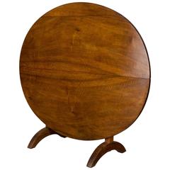 19th Century French Tilt-Top Oval Table