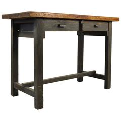 Used 1950s Little Industrial Spanish Workbench