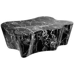 Trespa Coffee Table in Black or White Resin Marble