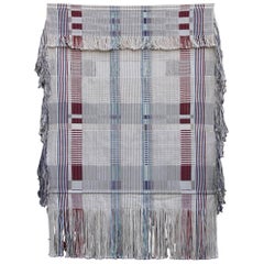 Joanna Louca: handgewebtes Textil Nr. 2