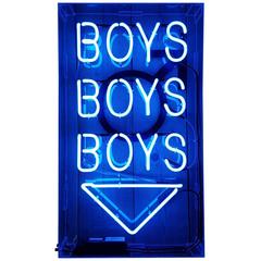 Boys, Boys, Boys Neon Sign