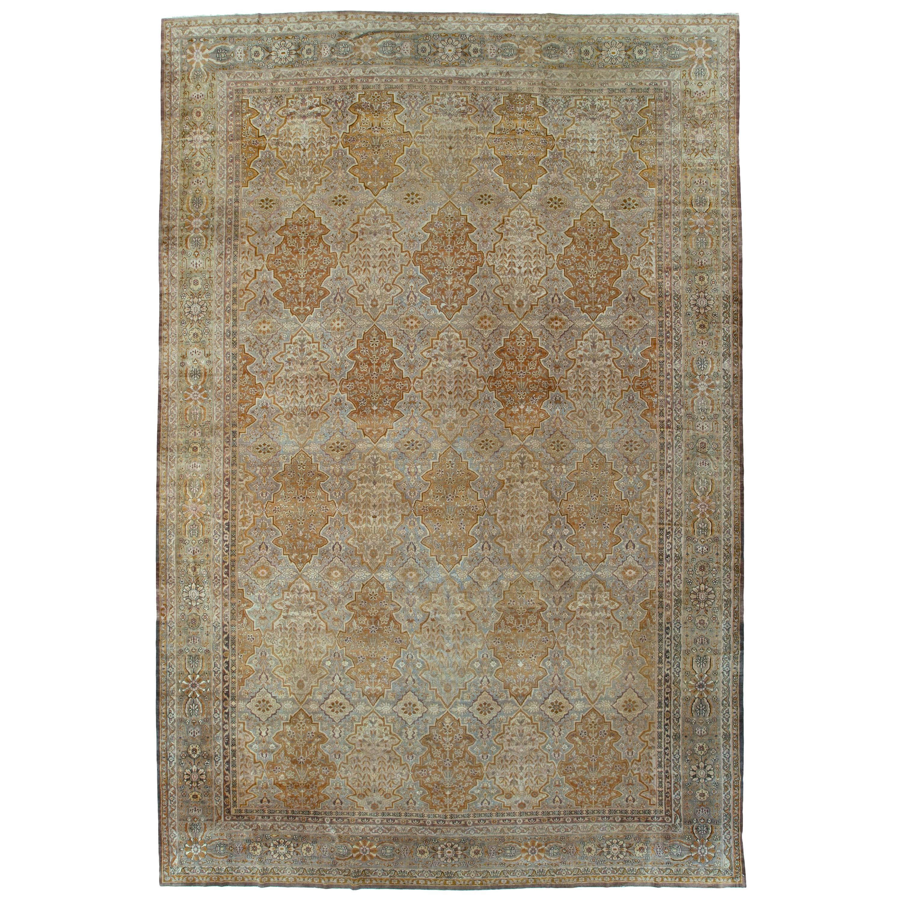Antique Indian Lahore Rug For Sale at 1stDibs