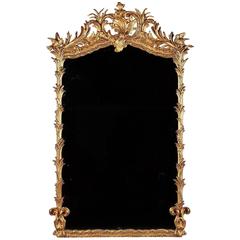 Large 19th Century Giltwood Mirror 1