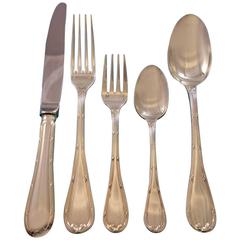 Rubans by Christofle Silverplate Flatware Set for 6 Dinner Service 32 Pieces