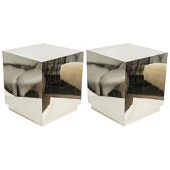 Contemporary Metal Cubes in the Manner of Paul Evans 5