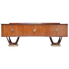 Vittorio Dassi Long Sideboard, Italy, 1950 1