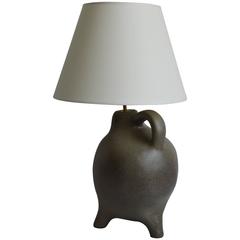 table lamp ceramic france century 20th biomorphic mid legs horstman hadrill counterbalance