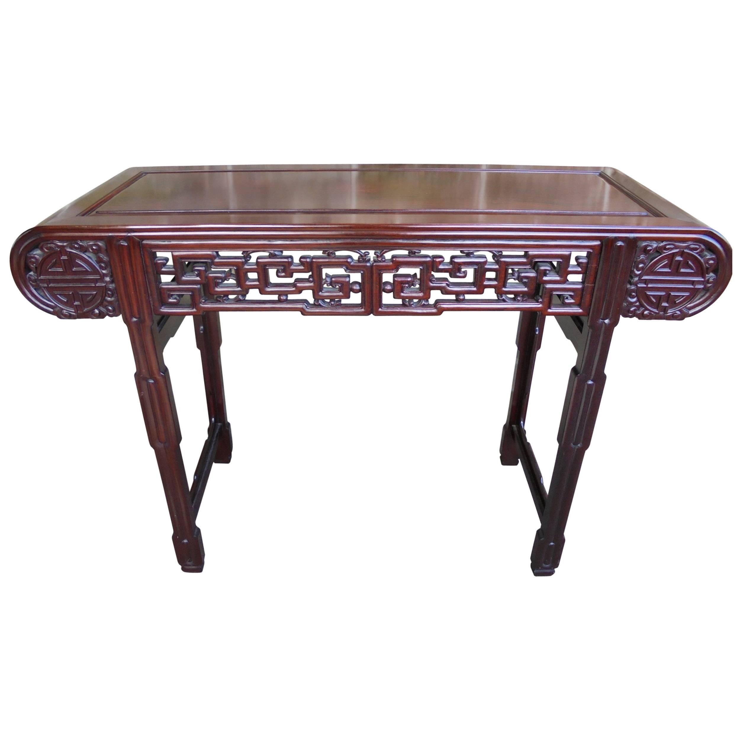 Antique Chinese Hardwood Altar Table For Sale