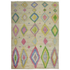 Türkischer Tulu-Vintage-inspirierter Teppich