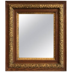 Vintage Partial Giltwood and Gesso Frame