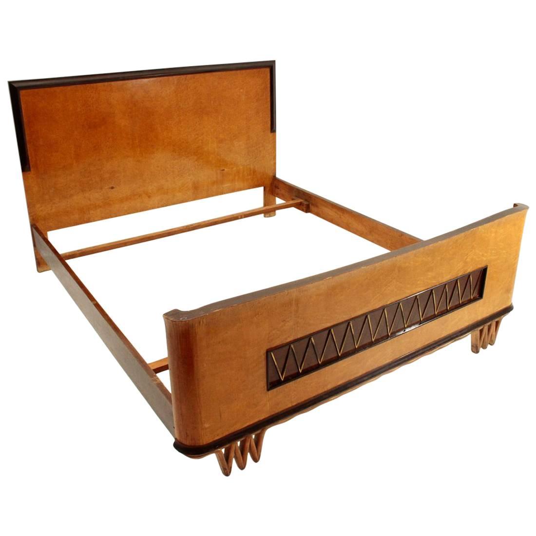 Italian Art Decò Bed