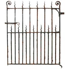 Victorian Wrought Iron Pedestrian Gate