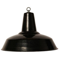 Italian Enamel Pendant Light