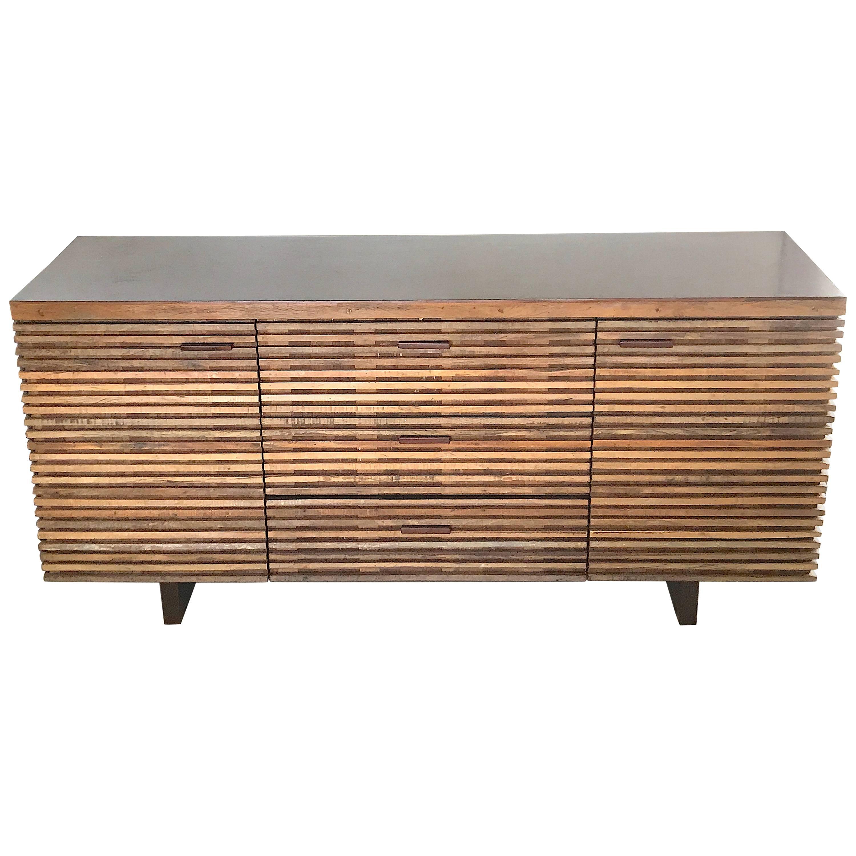 RH Modern Sustainable Wood Buffet Cabinet Sideboard