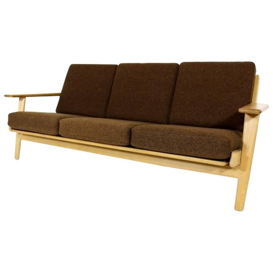 Three-Seat Sofa GE 290 Designed by Hans J. Wegner for GETAMA