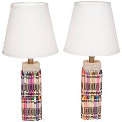 Pair of "Crayola" Table Lamps
