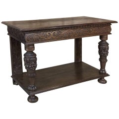 19th Century French Renaissance Console, Sofa Table