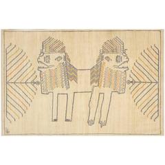 Orley Shabahang Signature Duality Carpet in Handspun Wool and Vegetable Dyes