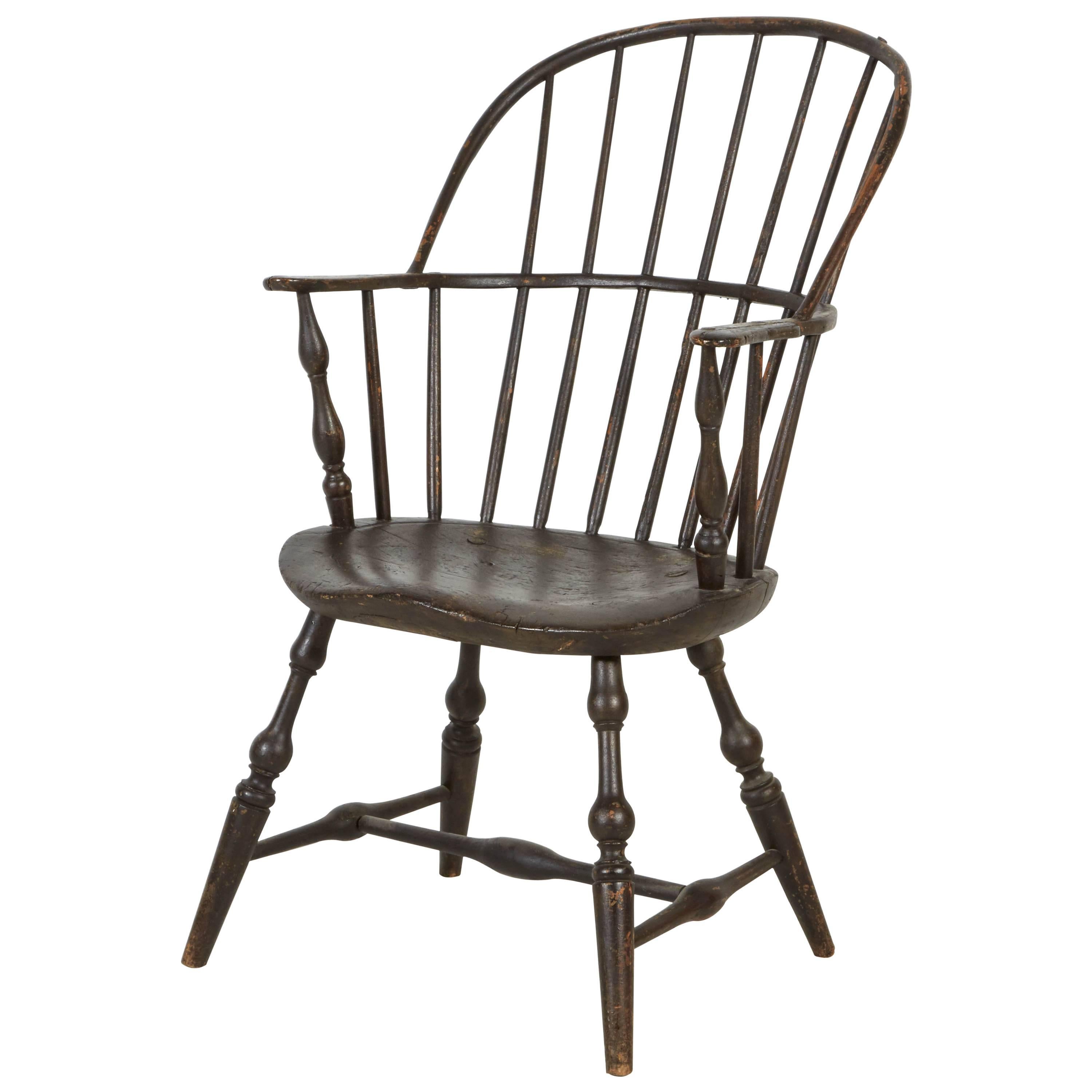 Sack-Back Windsor Armchair For Sale