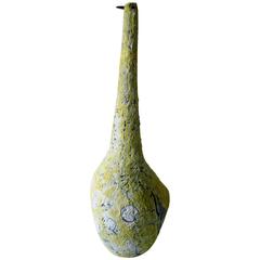 Livia Gorka Foamy Glazed Stoneware Bird Sculpture 9