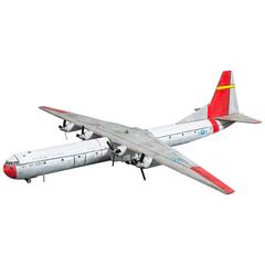 Mid-Century American Large Scale Wood Carved C-133A Plane 5