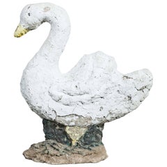 Swan Garden Statue Found in Upstate New York