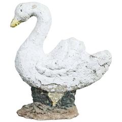 Swan Garden Statue Found in Upstate New York 1